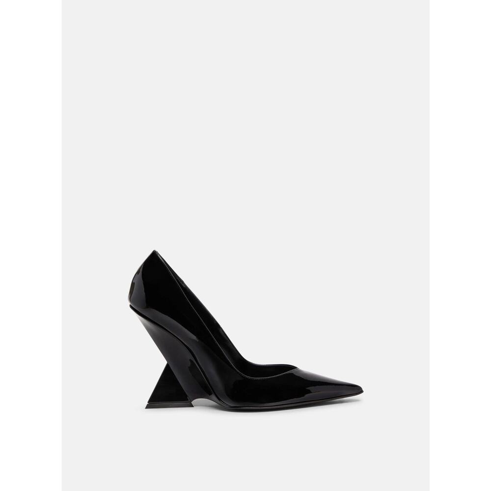 Attico Cheope Patent Leather Pumps - It 36.5 US 6.5 Black